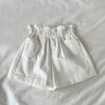 thumbnail image 2 of Jalioing Girls Summer Shorts Ruffle High Waist Wide Leg Cotton Shorts Lightweight Plain Casual Loose Shorts, 2 of 3