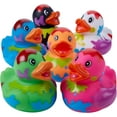 thumbnail image 6 of Splat Jeep Ducks for Ducking - 12 Pack - Duck Duck Jeep Rubber Ducks for Mini Baby Stocking Stuffers, Stress Relief, Bath Toy, Christmas Duck Toys, 6 of 7