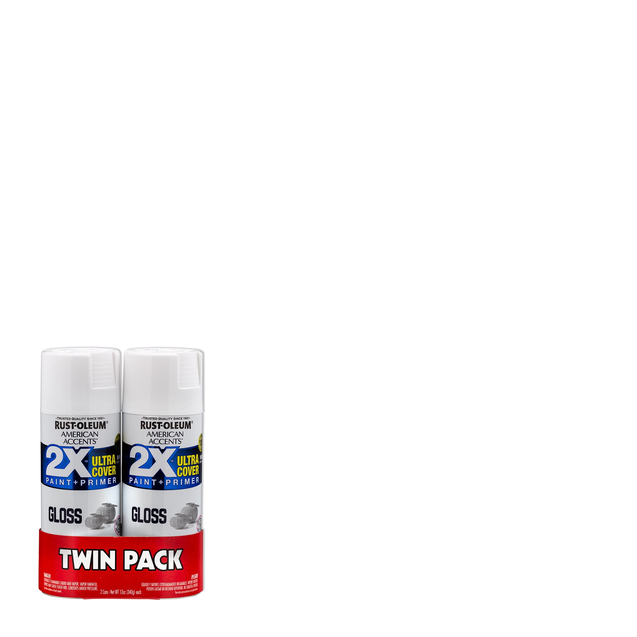 Black, Rust-Oleum Automotive Gloss Acrylic Enamel 2X Spray