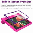 thumbnail image 4 of Kids Case for 10.9" iPad Air 5th/4th Generation/iPad Pro 11" 2021/2020/2018 (3rd /2nd /1st Generation) - with Built-in Screen Protector, Shockproof Lightweight Handle Stand Cover, 4 of 5