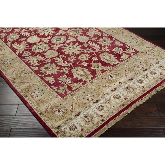 BoutiqueRugs Bouse Traditional Area Rug - Black, Dark Red, Camel - 2' x 3'