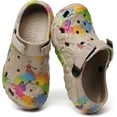 thumbnail image 2 of Men’s Color Splash EVA Clogs – Lightweight Breathable Slip On Garden Shoes with Adjustable Strap, Waterproof Anti-Slip Summer Sandals for Beach, Yard, and Everyday Wear, 2 of 14