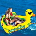 thumbnail image 3 of WOW Watersports 19-1040 Mega Ducky 2 Rider Towable Boating Tube, Yellow, 3 of 4