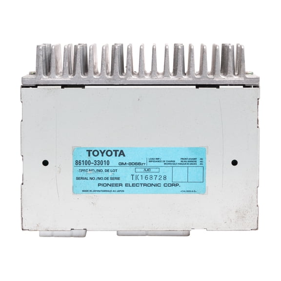 Restored 19972001 Lexus ES300 Radio and Audio Amplifier Module Unit Part ID 8610033010 (Refurbished)