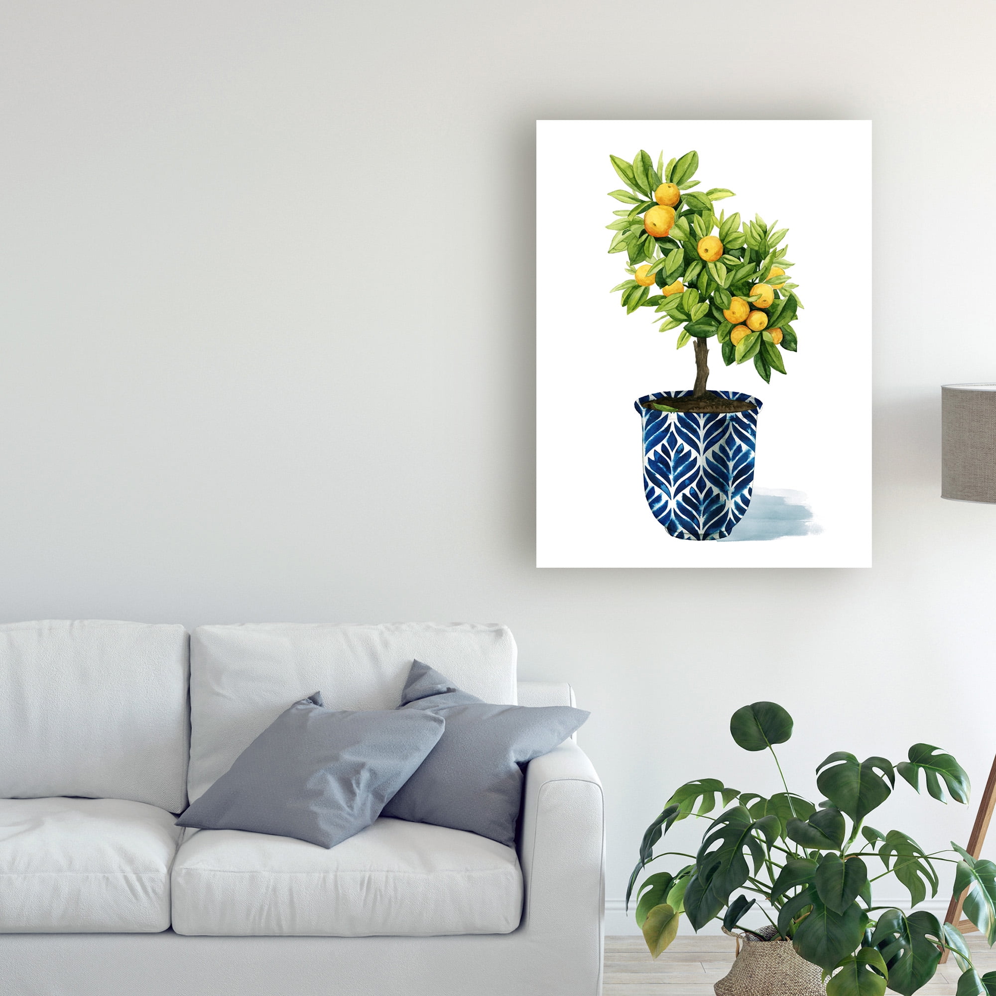 Trademark Fine Art 'Fruit Tree I' Canvas Art by Grace Popp