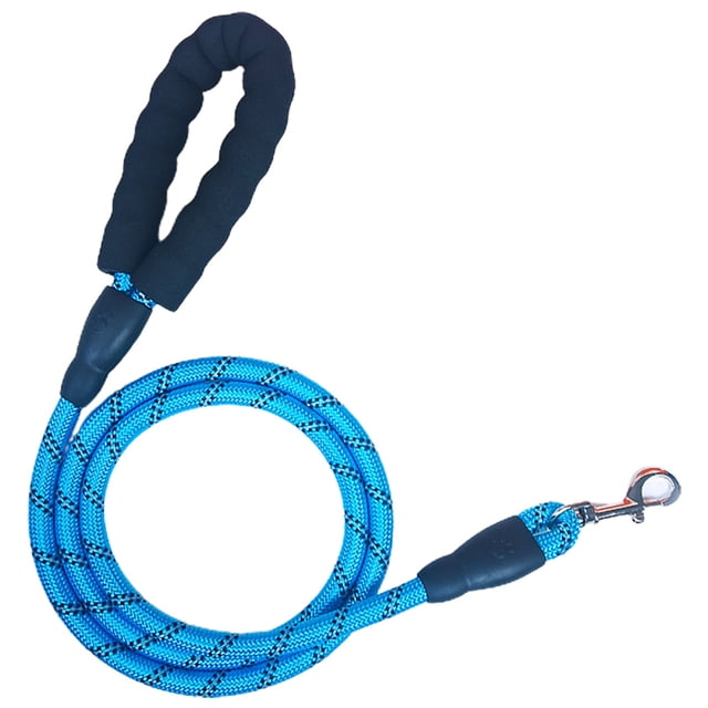 Heavy Duty Dog Leash, Long Rope Leash for Dog Training with Swivel Lockable Hook,Reflective Threads and Comfortable Handle,Dog Lead for Walking,Hunting,Camping for Medium and Large Dog