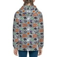 thumbnail image 6 of Sikiie Happy Halloween Zip Up Hoodie Teenage, hoodies for Teenage, Zipper Sweatshirt Jacket for Daily, Traveling-Medium, 6 of 6