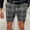 Gray, variant on Floenr Mens Shorts,Men Dress Pants Casual Plaid Flat-Front Skinny Business Pencil Shorts Pocket