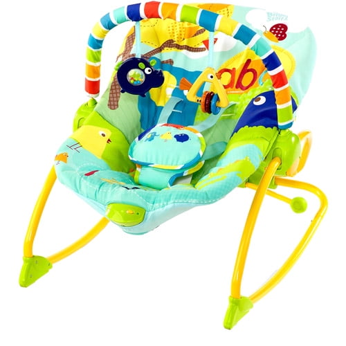 bright starts playful parade rocker