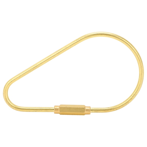 Brass Keys Holder, Brass Brass Keychain Keys Holder Gourd-shaped Screw Type Retro  For Outdoor L