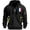 Black, variant on Valora Men Sweatshirt Men's Casual Hoodie Sweatshirt Loose Fit Pullover with Print Design for Autumn Winter Daily Wear Comfortable Streetwear Meets Everyday Style Khaki 2XL