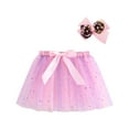 thumbnail image 3 of lcziwo Toddler Kids Tutu Skirts Layered Ballet Tulle Dance Skirt Girls Festival Party Dress Pink Camisas Para Hombres, 3 of 6