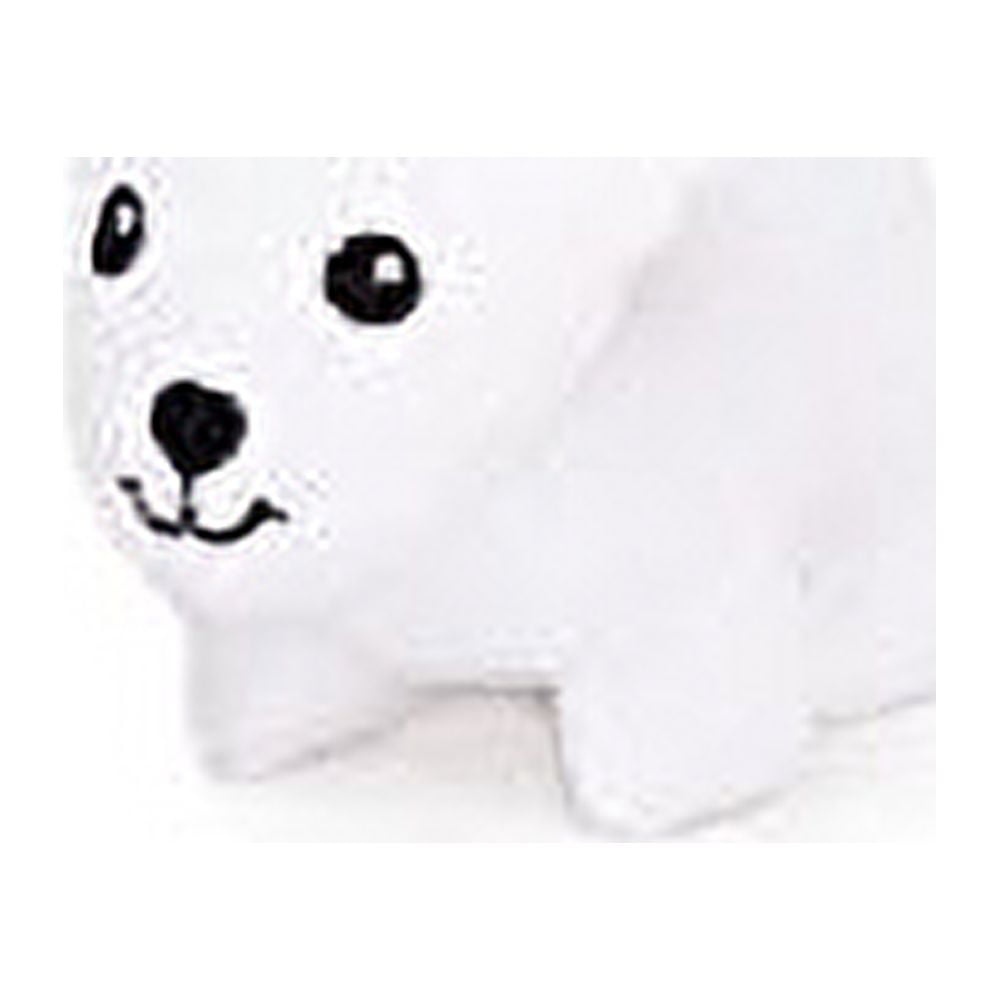 ZippyPaws - Arctic Pals Burrow, Interactive Squeaky Hide and Seek Plush Dog Toy - Polar Bear Igloo