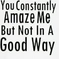 thumbnail image 3 of CafePress - You Constantly Amaze Me Sweatshirt - Crew Neck Sweatshirt, 3 of 4