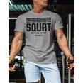 thumbnail image 3 of Gymish Squat Sets Us Apart Workout Shirt for Men – Funny Lifting Gym T-Shirt, Fitness Gift for Men, Heather Grey, Large, 3 of 6