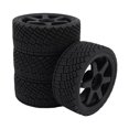 thumbnail image 4 of 4pcs 17mm RC Rally Car Tires, Plastic Rally Racing Tires Wheel Rims for 1/7 1/8 RC Car, 4 of 7