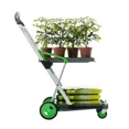 thumbnail image 3 of Clax Personal Folding Shopping Cart Black, 3 of 5
