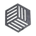 thumbnail image 1 of Felt Table Coaster for Hot Drink Home accessories Hexagonal Shape Tea Mat Absorbent Hollow Cup Pad Home Accessories Geometry, 1 of 1