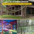 thumbnail image 2 of VEVOR Climbing Cargo Net, 6.6 x 10.5 ft Playground Climbing Cargo Net, Polyester Double Layers Cargo Net Climbing Outdoor, 2 of 9