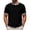 Z1-Black men's shirts, variant on DIOAZUD Men's Waffle Short Sleeve T-Shirts Loose Fit Crew Neck Pullover Tees Summer Casual Tshirts Blue XXL