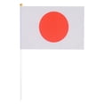 thumbnail image 2 of SJYYTT 1Pc Japan Hand Held Flags for Soccer Decorations 2026,Japanese Small Stick Flags with 11.8" Poles for National Day Sports Events Party Celebration Decor 11.81"X8.27", 2 of 5