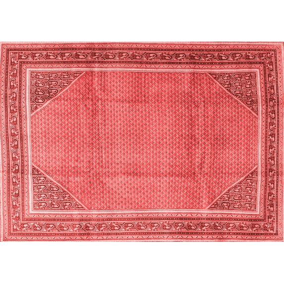 Ahgly Company Indoor Rectangle Persian Red Traditional Area Rugs, 2' x 3'