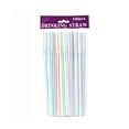 thumbnail image 2 of 100pcs Premium Food Grade Plastic Drinking Straws, Disposable Straight Straw for Beverage, Juice, Soda, Cocktail, Home Kitchen, Party & Restaurant Daily Use, 2 of 5