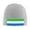 Gray, variant on Sierra-Leone Flag Beanie Hat Men Women Warm Printed Cap Knit Beanies Hats Outdoor Winter Blue