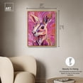 thumbnail image 4 of Vibrant Marsupial Canvas Print Zoo Art by Art Remedy, Gold Frame, 24 x 30, 4 of 6