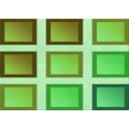 thumbnail image 1 of Ahgly Company Machine Washable Indoor Rectangle Transitional Dark Lime Green Area Rugs, 6' x 9', 1 of 7