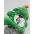 thumbnail image 3 of Nygoyerh Christmas Hood Hats for Adults Cute Snowman Elk Gingerbread Man Santa Claus Caps Party Supplies for New Year's Day, 3 of 7