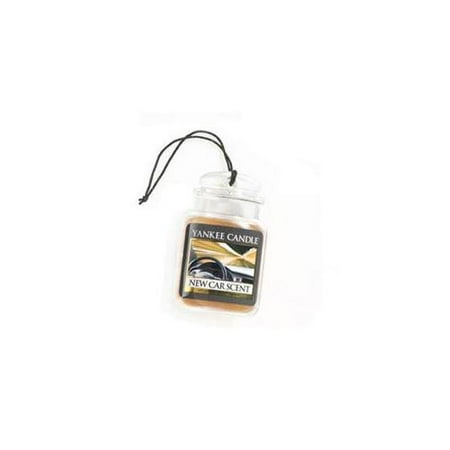 Yankee Candle Car Jar Ultimate Odor Neutralizing Gel Air Freshener New Car Scent
