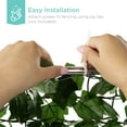 thumbnail image 6 of Best Choice Products 94x39in Artificial Faux Ivy Hedge Privacy Fence Screen for Outdoor Decor, Garden, Yard - Green, 6 of 8