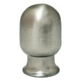 thumbnail image 3 of Royal Designs, Inc. Top Rounded Cylindar Brushed Nickel Lamp Finial, F-7003BN-2, Brushed Nickel, Pack of 2, 3 of 5