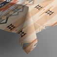 thumbnail image 3 of Boho Bohemia Geometric Line Art Rectangle Tablecloth 60"x84",Waterproof Polyester Rectangle Table Cloth, Wipeable Spillproof Polyester Tablecloth for Dining, Camping, Indoor and Outdoor, 3 of 5