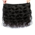 thumbnail image 5 of LELINTA Brazilian Virgin Hair Body Jet Black Wave/Silky 1 Bundles 12 14 16 18 20 Size/Inch,Total:100g Remy Human Hair Weaves 100% Unprocessed Hair Extensions Natural Color, 5 of 7