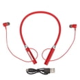 thumbnail image 2 of Auriculares con banda para el cuello, auriculares con banda para el cuello, inalámbricos, Bluetooth, auriculares deportivos inalámbricos, auriculares magnéticos con banda para el cuello, valor inmejorable, 2 of 8