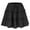Black, variant on Womens Ruffle Skater Skirt Casual High Waist Mini Skirts Summer Drawstring Flowy Tiered Tennis Beach Athletic Skirt