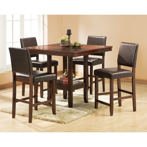 Welton USA Alford 5 Piece Counter Height Dining Set