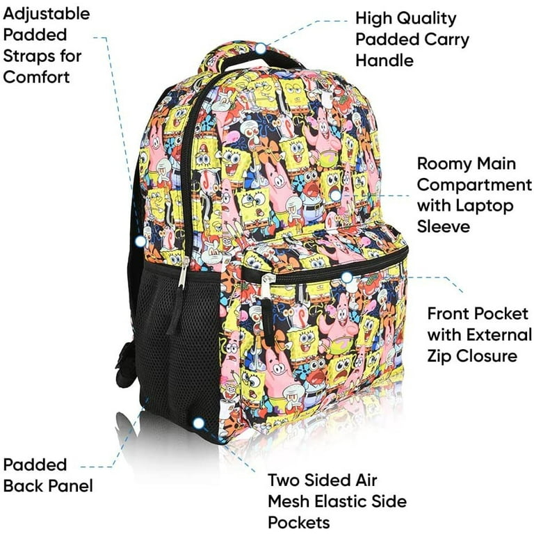High top spongebob backpack