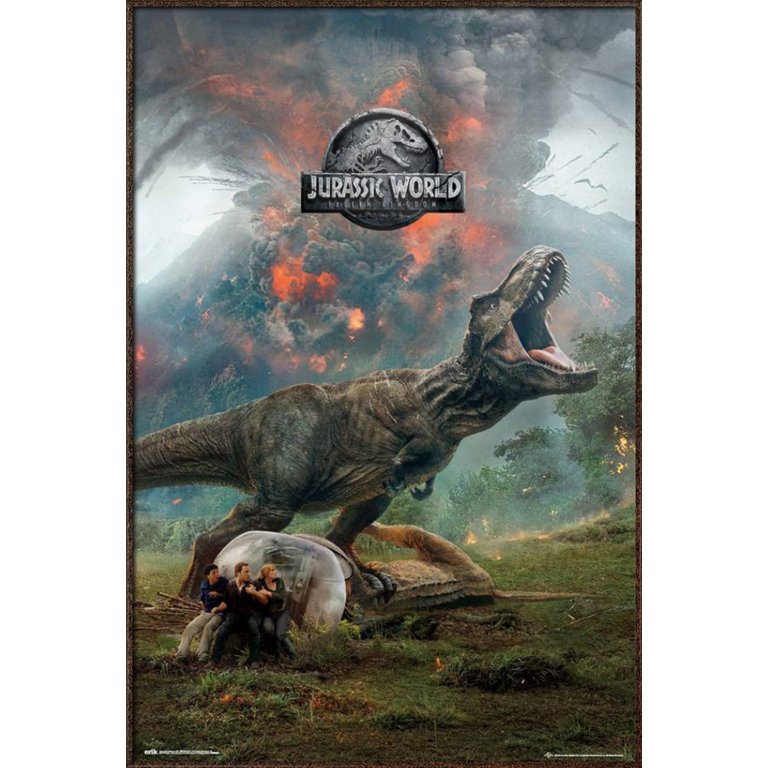 Jurassic World, Fallen Kingdom, T-rex, Dinosaur Poster 