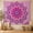 D, variant on XaaKee Large Tapestry, Spiritual Mandala Fuchsia Star Large Wall Tapestry, High-Quality Polyester Tapestry For Bedroom And Dorm, 60x40Inch