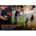 thumbnail image 3 of Goalrilla Football Blocking Dummy, Black, 3 of 10