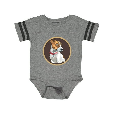 

Inktastic Jack Russell Terrier Dog Art Gift Baby Boy or Baby Girl Bodysuit