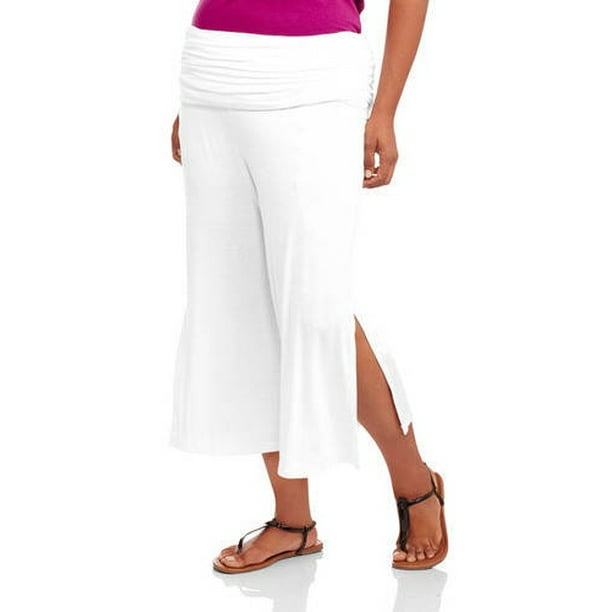womens stretch capri pants