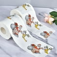 thumbnail image 3 of Sijiali Santa Claus Toilet Roll Paper Cute Printed Xmas Tree Bath Roll Paper for Christmas, 3 of 10