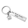 thumbnail image 1 of Our First Home Stainless Steel Keychain Best Blessing Gift for Housewarming, 1 of 2