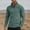 c01Green, variant on USNSM Quarter Zip Pullover Men Solid Color Golf Jacket Fleece Lined Long Sleeved Stand Up Collar Pullover Fall Bottom Sweatshirt Black M