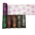 thumbnail image 6 of 1 Roll Tulle Roll Easy to Use Ornamental Multi-purpose Halloween Wall Decorating Spider Web Tulle for Home, 6 of 7