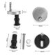 thumbnail image 2 of Kit de tornillos de bisagras de liberación rápida, accesorios de bisagra para asiento de inodoro, fijación superior, 2 uds., 2 of 3